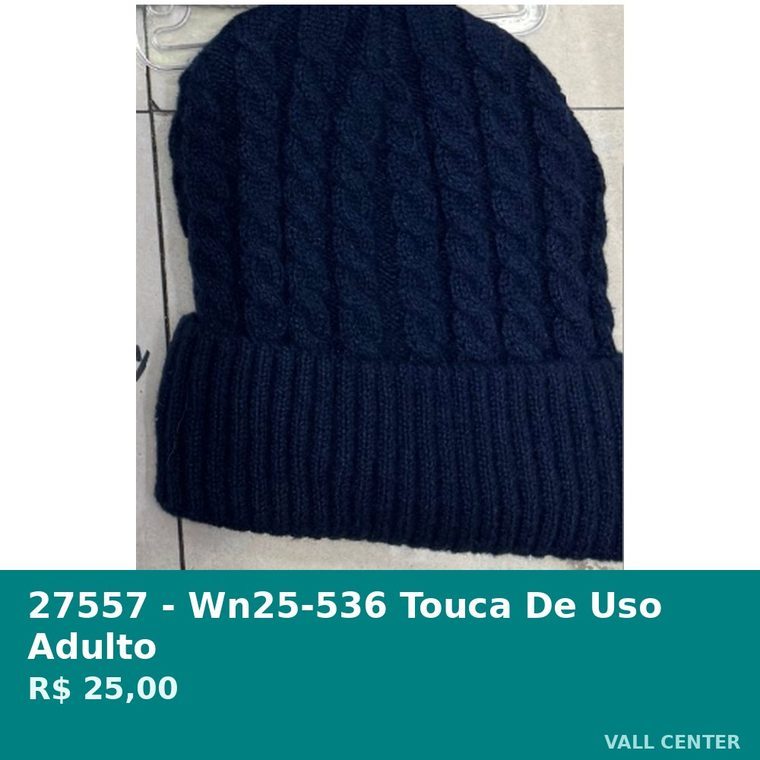 Touca de Uso Adulto Preto — foto 2