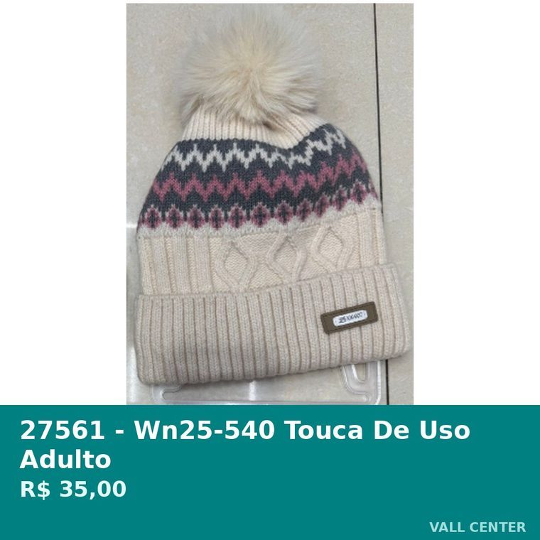 Touca de Uso Adulto Marrom — foto 2
