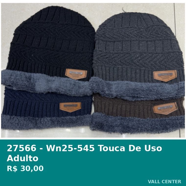 Touca de Uso Adulto Marrom — foto 3