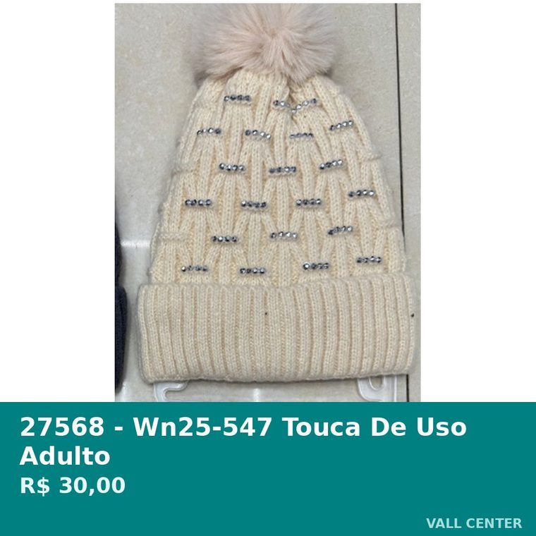 Touca de Uso Adulto Marrom — foto 4