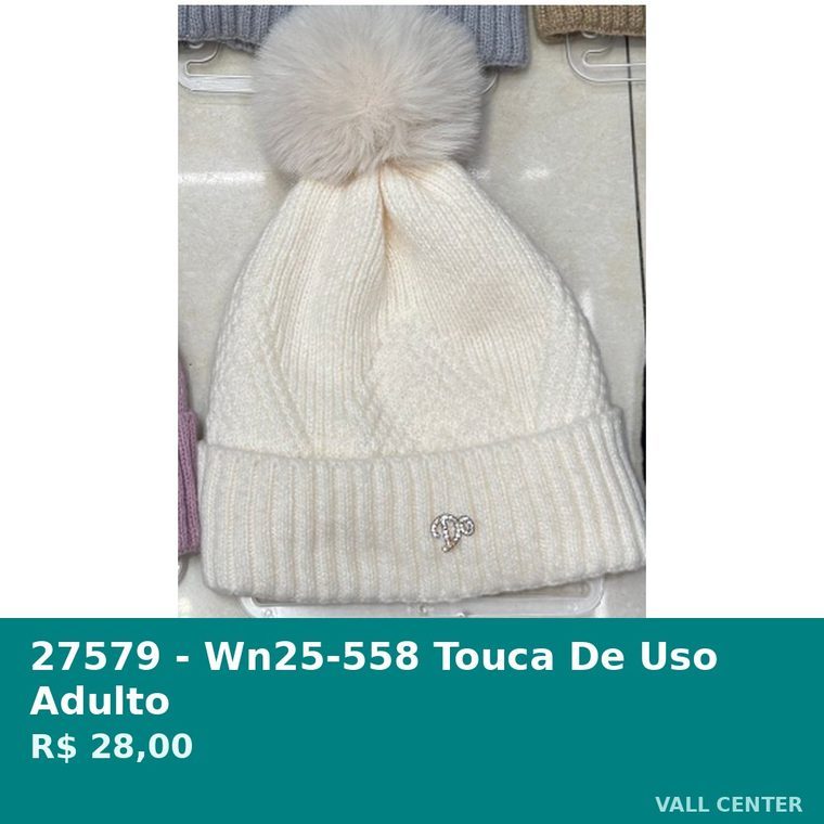 Touca de Uso Adulto Marrom — foto 2