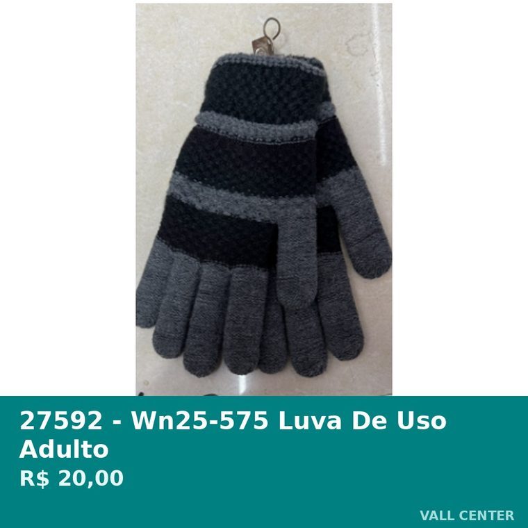 Luva de Uso Adulto — foto 1