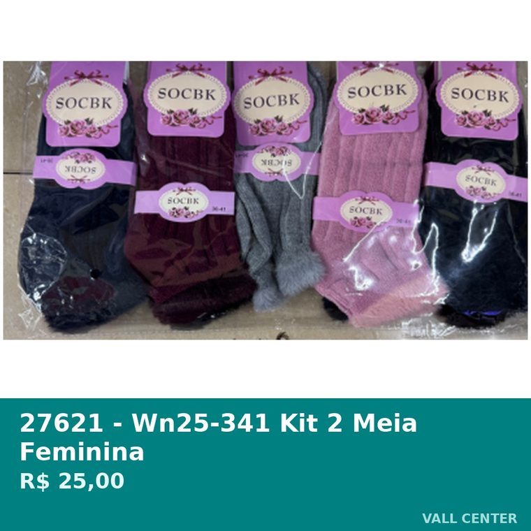 Kit 2 Meia Feminina — foto 2