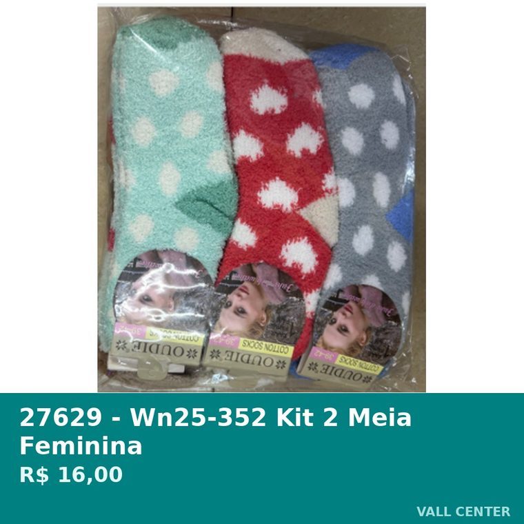 Kit 2 Meia Feminina — foto 1