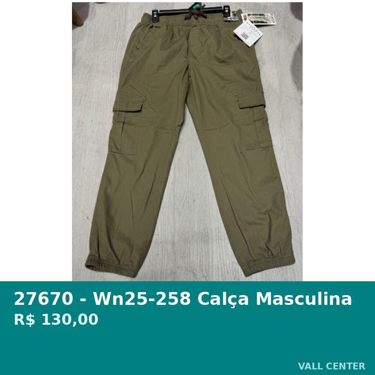 Calça Masculina Marrom — foto 6