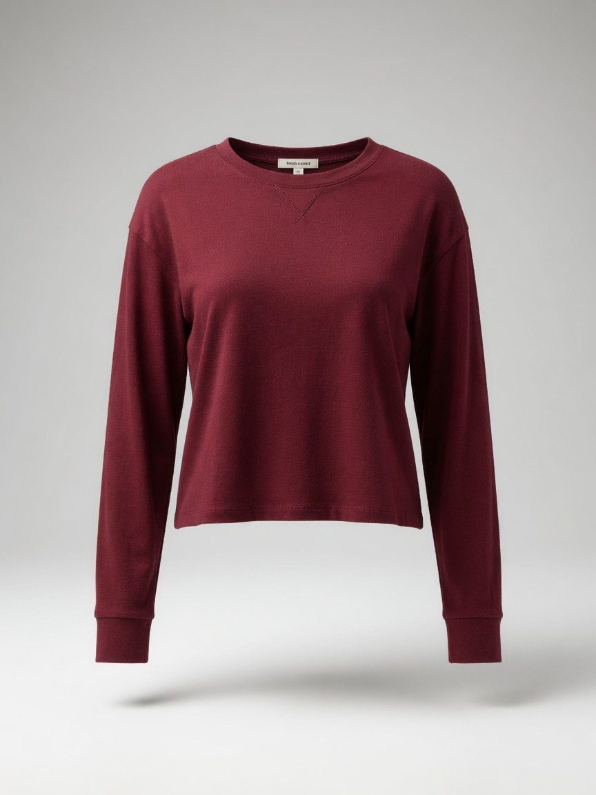 Blusa Fem Vinho — foto 1