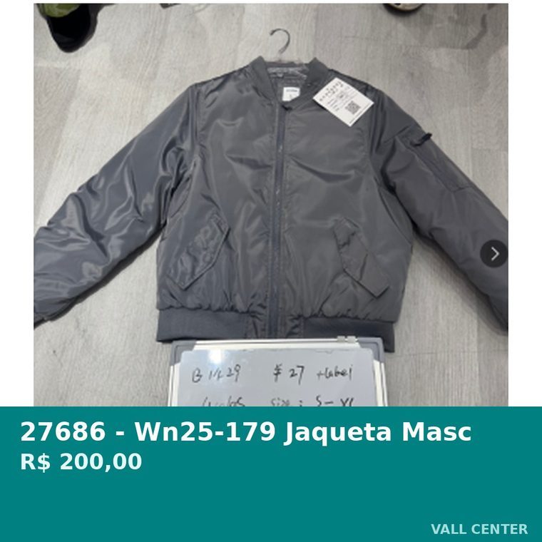 Jaqueta Masc Azul — foto 5