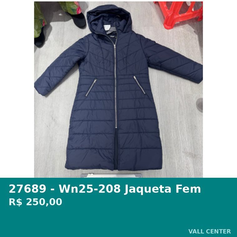 Jaqueta Fem Azul — foto 4