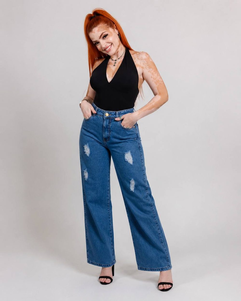 Calça Wide Leg — foto 1