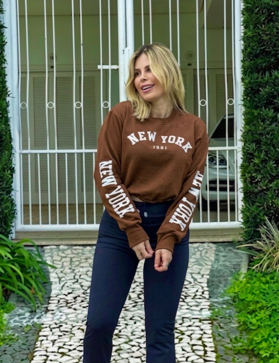 Blusa Moletom Femenina — foto 1